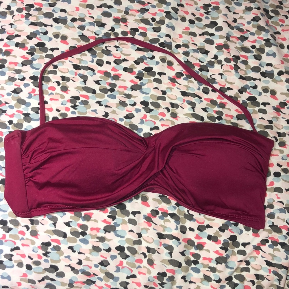 bandeau bathing suit top
